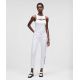 10. Karl Lagerfeld White Gf Denim Pants W 221W1101 jeans