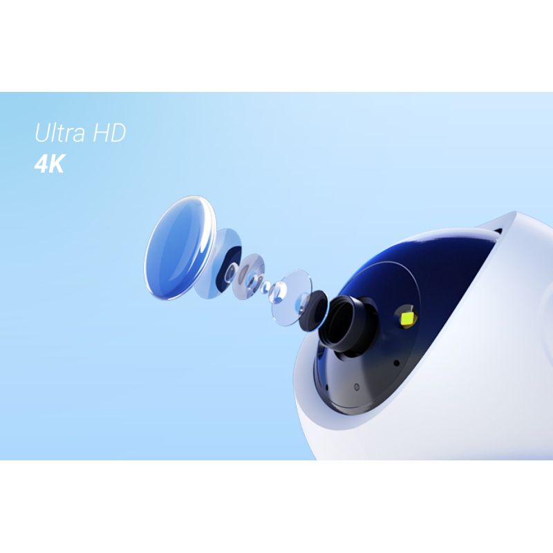 15. EZVIZ H6c G1 4K Spherical IP Security Camera Indoor 3840 x 2160 px Ceiling/Wall/Desk
