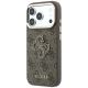 2. Guess 4G & Big Resin Logo Case for iPhone 17 Pro / 18 Pro - Brown