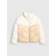 10. Girls' puffer jacket with synthetic down filling 4F 4FJRAW25TDJAF0807-12S
