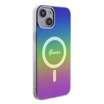 4. Guess IML Iridescent MagSafe case for iPhone 15 / 14 / 13 6.1" - multicolor