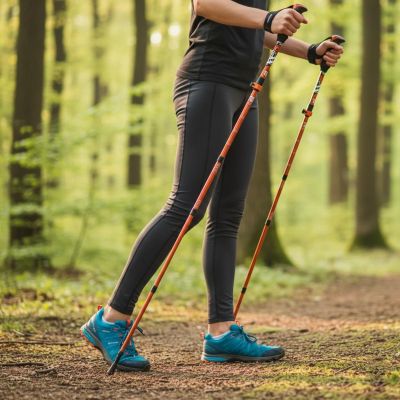 18. NORDIC WALKING TRIP POLES IN ENERO PRO CASE