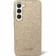 2. Guess Glitter Script case for Samsung Galaxy S24+ - gold