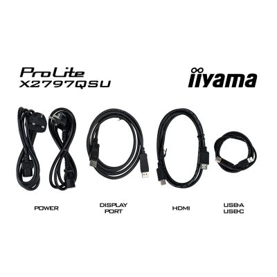 8. iiyama ProLite X2797QSU-B1 computer monitor 68.6 cm (27") 2560 x 1440 px Quad HD LED Black