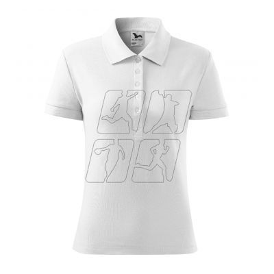 5. Malfini Cotton polo shirt W MLI-21300 white