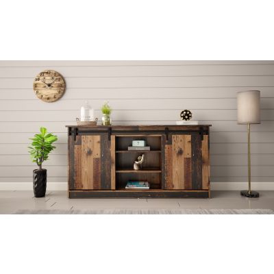 4. Chest of drawers 160x80x35 GRANERO old wood