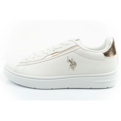 2. US Polo Assn sports shoes sneakers women's fashionable comfortable white