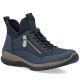 7. Rieker N32G3-14 comfortable navy blue waterproof women's shoes