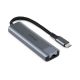 6. Lindy 43422 USB 3.2 Gen 2 (3.1 Gen 2) Type-C Hubs and Concentrators 10000 Mbit/s Gray