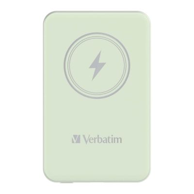 8. Verbatim Charge 'n' Go Lithium Polymer (LiPo) 10000 mAh Wireless Charging Green