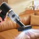 7. Mini Foldable Handheld Car Vacuum Cleaner with Blower Function - Black