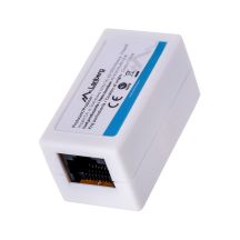 LANBERG NETWORK CONNECTOR 2X RJ45 CAT.6 UTP AD-RJ45-RJ45-OU6