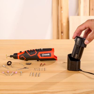 3. Cordless electric sander with accessories 12V CASALS CMG1205BC