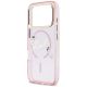 6. Karl Lagerfeld IML Choupettes Karl Script Logo MagSafe Case for iPhone 17 Pro - Pink