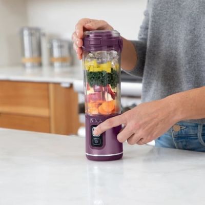 4. Portable Blender BC151EUPR NINJA, purple