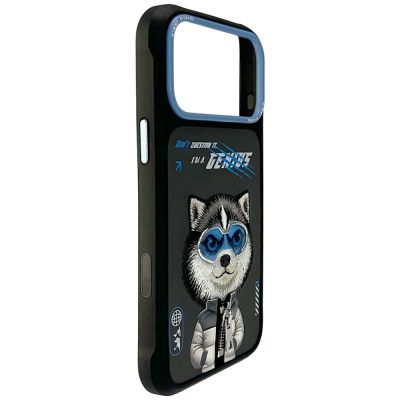 3. Nimmy Cool&Cute 2.0 Wolf Case for iPhone 17 Pro Max - Black