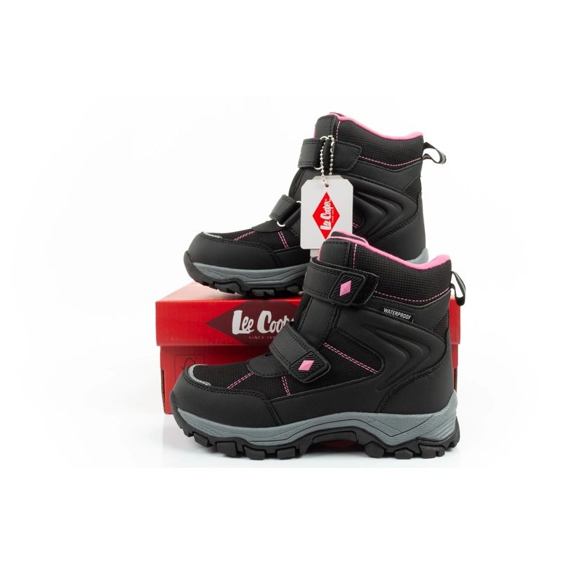 10. Lee Cooper winter boots children's snow boots waterproof insulated black