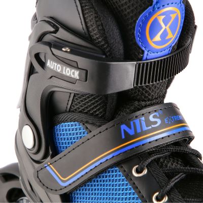 6. NH18188A 2in1 BLACK-ORANGE SIZE S(29-33) ROLLER SKATING WITH HOCKEY SLEEVE NILS EXTREME