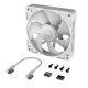 4. Corsair iCUE LINK RX120 RGB Computer Case Fan 12 cm White 1 pc.