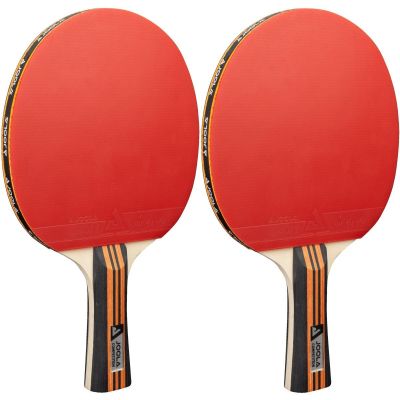 11. JOOLA FAMILY TABLE TENNIS SET 4 COMPETITION RACKETS 6 ADVANCED BALLS