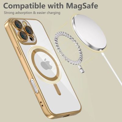 5. Tech-Protect MagFlex MagSafe Case for iPhone 16 Pro Max - Gold
