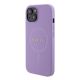 2. Guess Saffiano MagSafe case for iPhone 15 Plus - purple