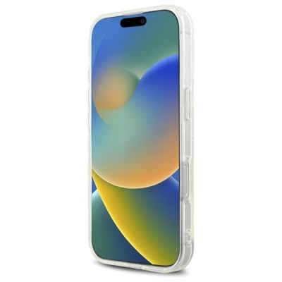 5. Karl Lagerfeld KLHCP16XHKHDCELT iPhone 16 Pro Max 6.9" transparent hardcase IML Rhinestones Karl Head