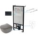 6-in-1 concealed toilet set
