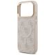 6. Guess 4G PU Classic Logo MagSafe Case for iPhone 17 Pro - Pink