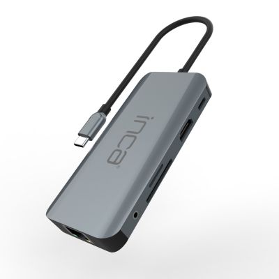 5. Inca ITPC-10TX USB Type-C Hubs and Concentrators 5000 Mbit/s Gray
