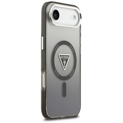 4. Guess IML Gradient Triangle Logo MagSafe case for iPhone Air - black
