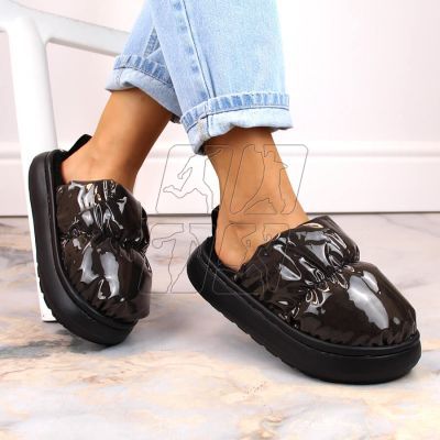 3. Home slippers metallic Big Star W INT1910 black