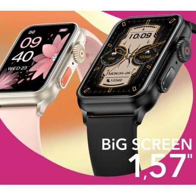 6. Women's Smartwatch RUBICON RNCF06 Black SMARUB215