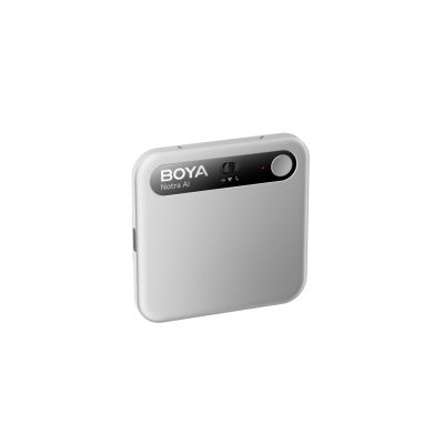 6. BOYA Notra Voice Recorder with AI Transcription - Silver