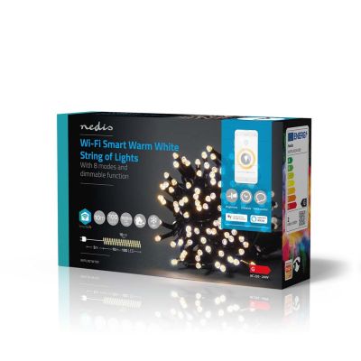7. Nedis WIFILX01W100 decorative lighting Light chain for decoration 100 pcs LED 2.21 WG