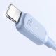 8. Joyroom Multi-Color Series A14 USB-C / Lightning 20W Cable 1.2 m - Blue