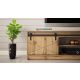 6. TV cabinet GRANERO 200x56.7x35 oak wotan
