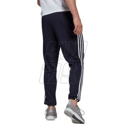 10. Adidas Essentials Tapered Elastic Cuff 3 Stripes Pant M GK8830