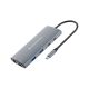 Conceptronic DONN06G Wired Docking Station USB 3.2 Gen 1 (3.1 Gen 1) Type-C Gray