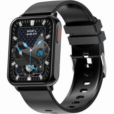 5. Smartwatch Gravity Black 2 Straps GT17-7