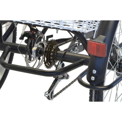 7. 3-WHEEL BIKE 24 BLACK SHIMANO 6-speed