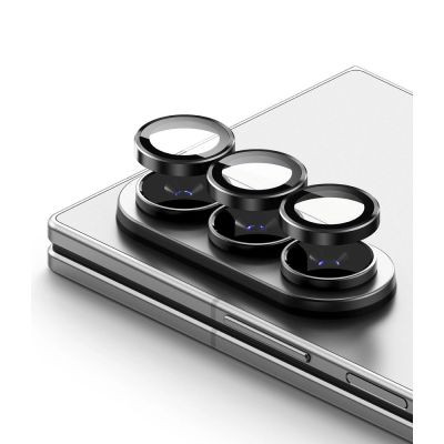 2. Ringke Camera Frame Protector 2-Pack for Samsung Galaxy Z Fold 7/8 Ultra - Black