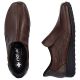 5. Rieker 47259-27 comfortable brown women's leather shoes