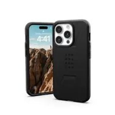 10. UAG Urban Armor Gear Civilian MagSafe Case for Apple iPhone 15 Pro, black