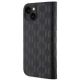 2. Karl Lagerfeld Saffiano Monogram Case for iPhone 13 / 14 / 15 - Black