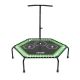 VIRTUFIT FITNESS PRO TRAMPOLINE WITH HANDLE - BLACK - 127 CM