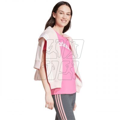 4. adidas Loungewear Essentials Slim Logo Tee W IY9191