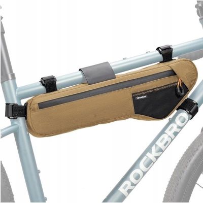 Qunature khaki bike frame bag 3.4 l