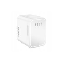 Mini fridge with LED makeup mirror ELLE 8L white
