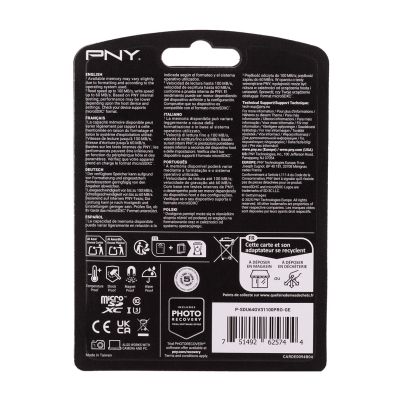 4. PNY PRO Elite microSDXC 64GB Memory Card